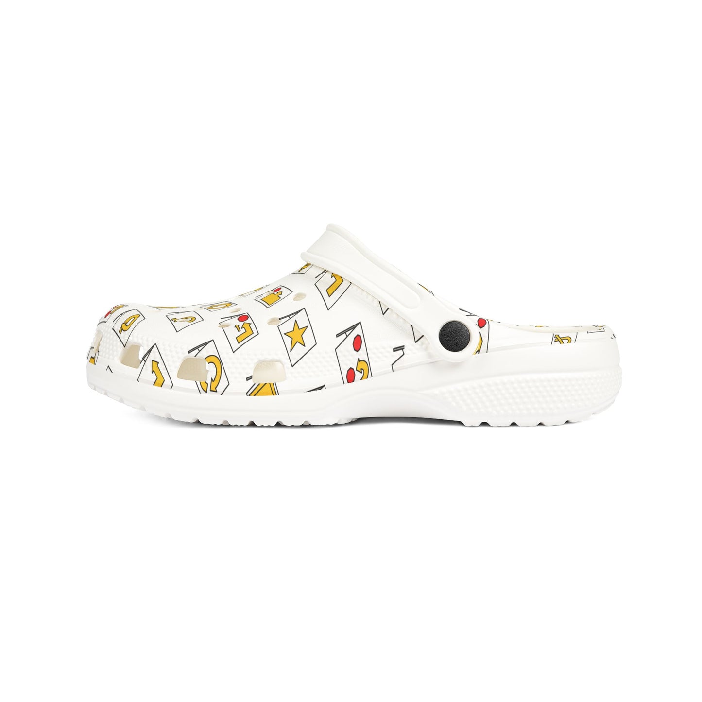 Rally Obedience | EVA Foam Clogs Crocs Shoes in White Black Purple and Dusky Blue