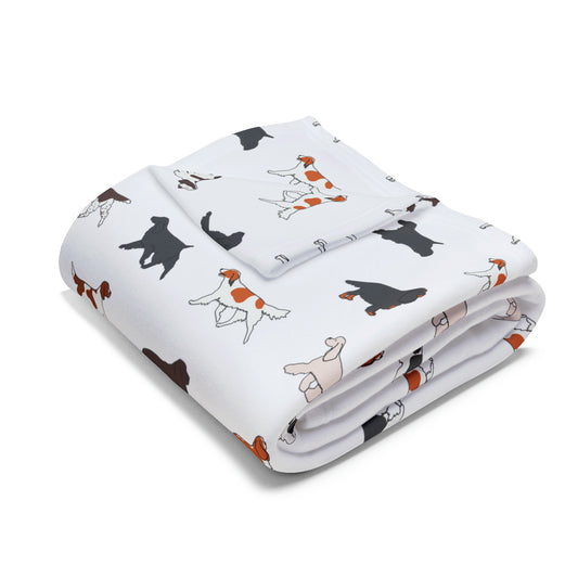 Spaniel Breeds Arctic Fleece Blanket