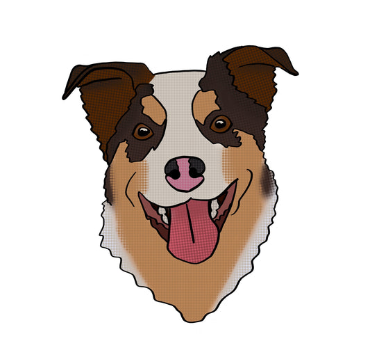 Custom Digital Pet Portrait