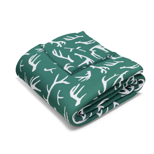 Shed Antler Arctic Fleece Blanket