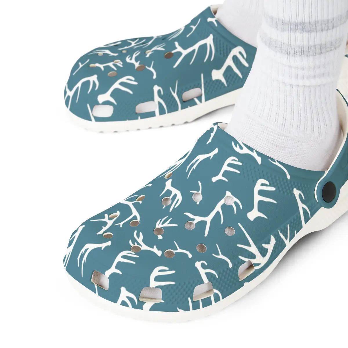Shed Antler Pattern | EVA Foam Clogs Crocs Shoes