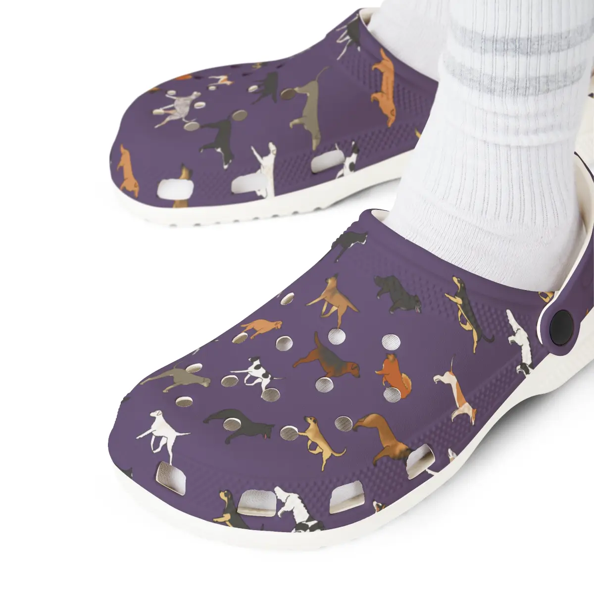 Rescue Dog Pattern | EVA Foam Clogs Crocs Shoes