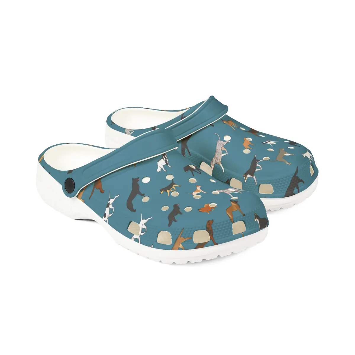 Rescue Dog Pattern | EVA Foam Clogs Crocs Shoes