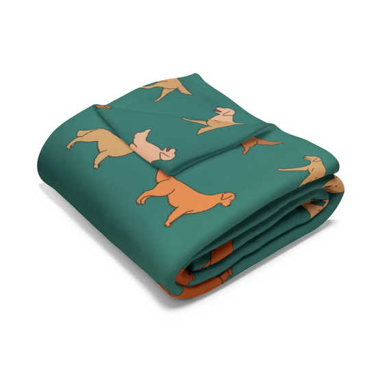 Golden Retriever Arctic Fleece Blanket
