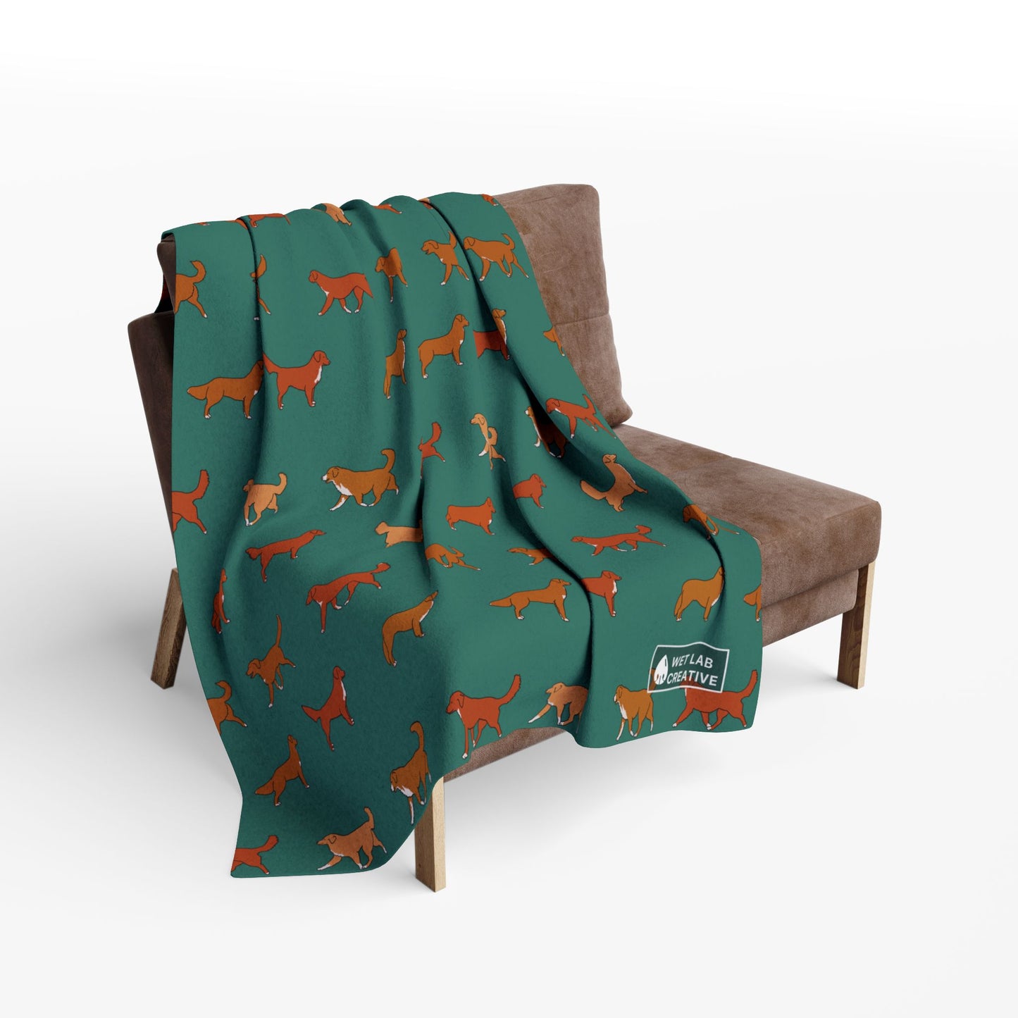 Nova Scotia Duck Tolling Retriever Arctic Fleece Blanket