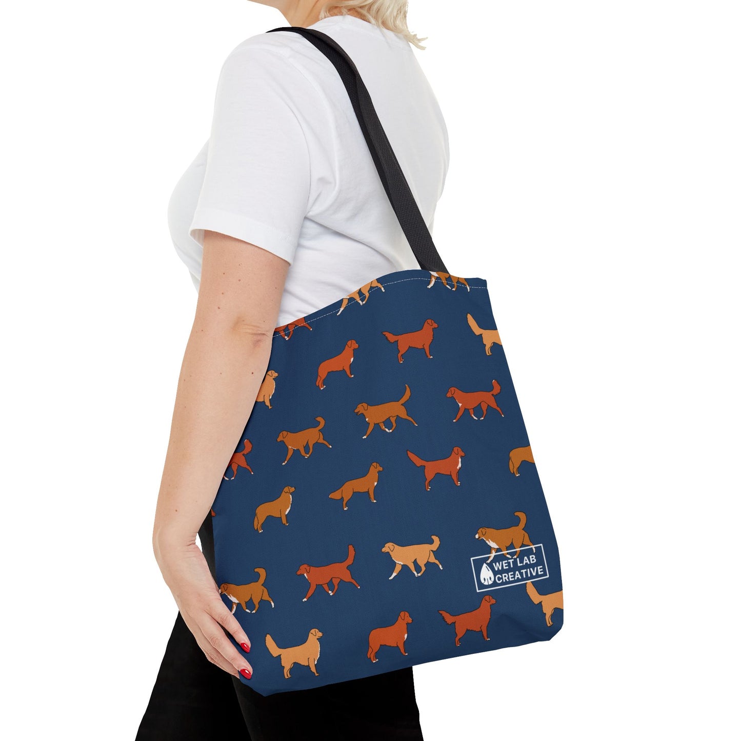 NSDTR Toller Tote Bag (Nova Scotia Duck Tolling Retriever)