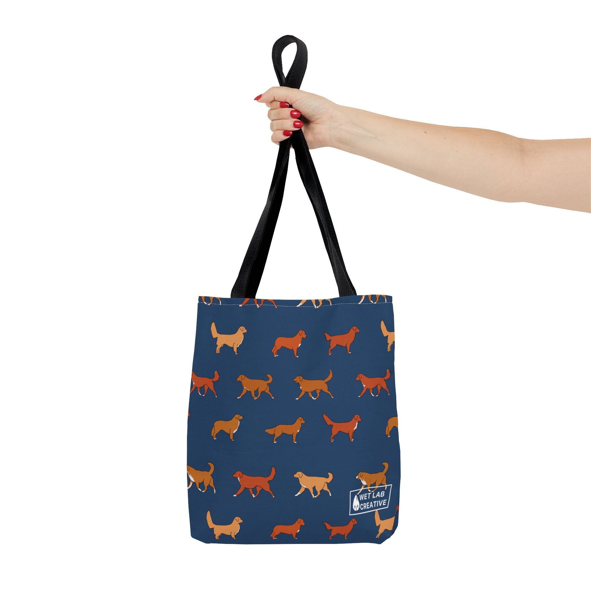 NSDTR Toller Tote Bag (Nova Scotia Duck Tolling Retriever) – Wet