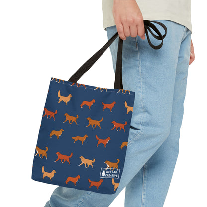 NSDTR Toller Tote Bag (Nova Scotia Duck Tolling Retriever)