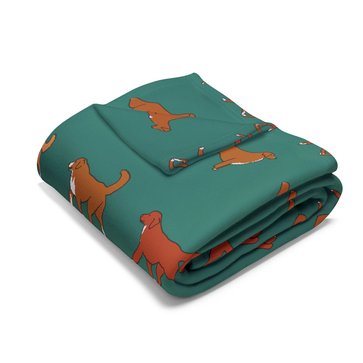 Nova Scotia Duck Tolling Retriever Arctic Fleece Blanket