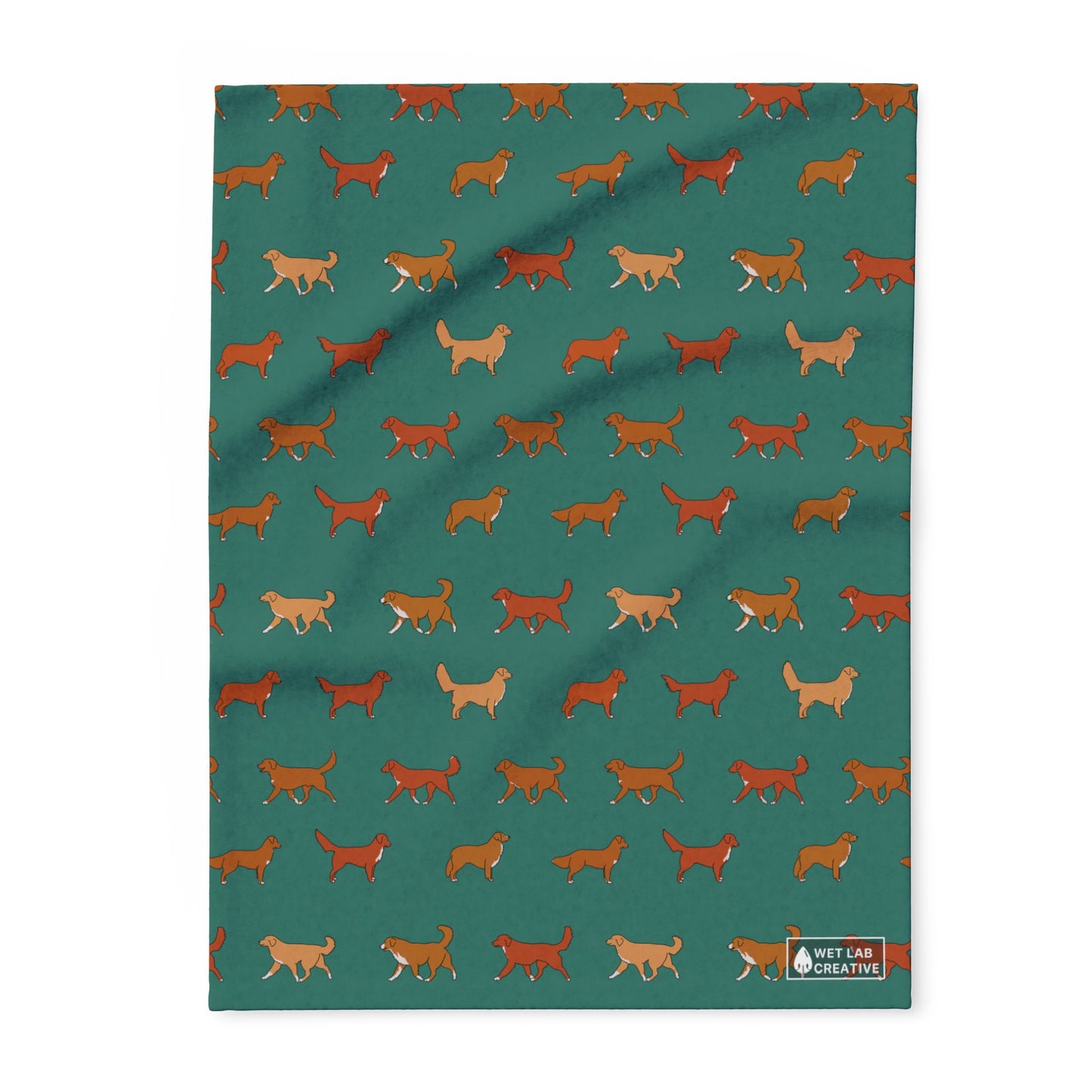 Nova Scotia Duck Tolling Retriever Arctic Fleece Blanket