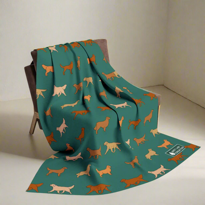 Golden Retriever Arctic Fleece Blanket
