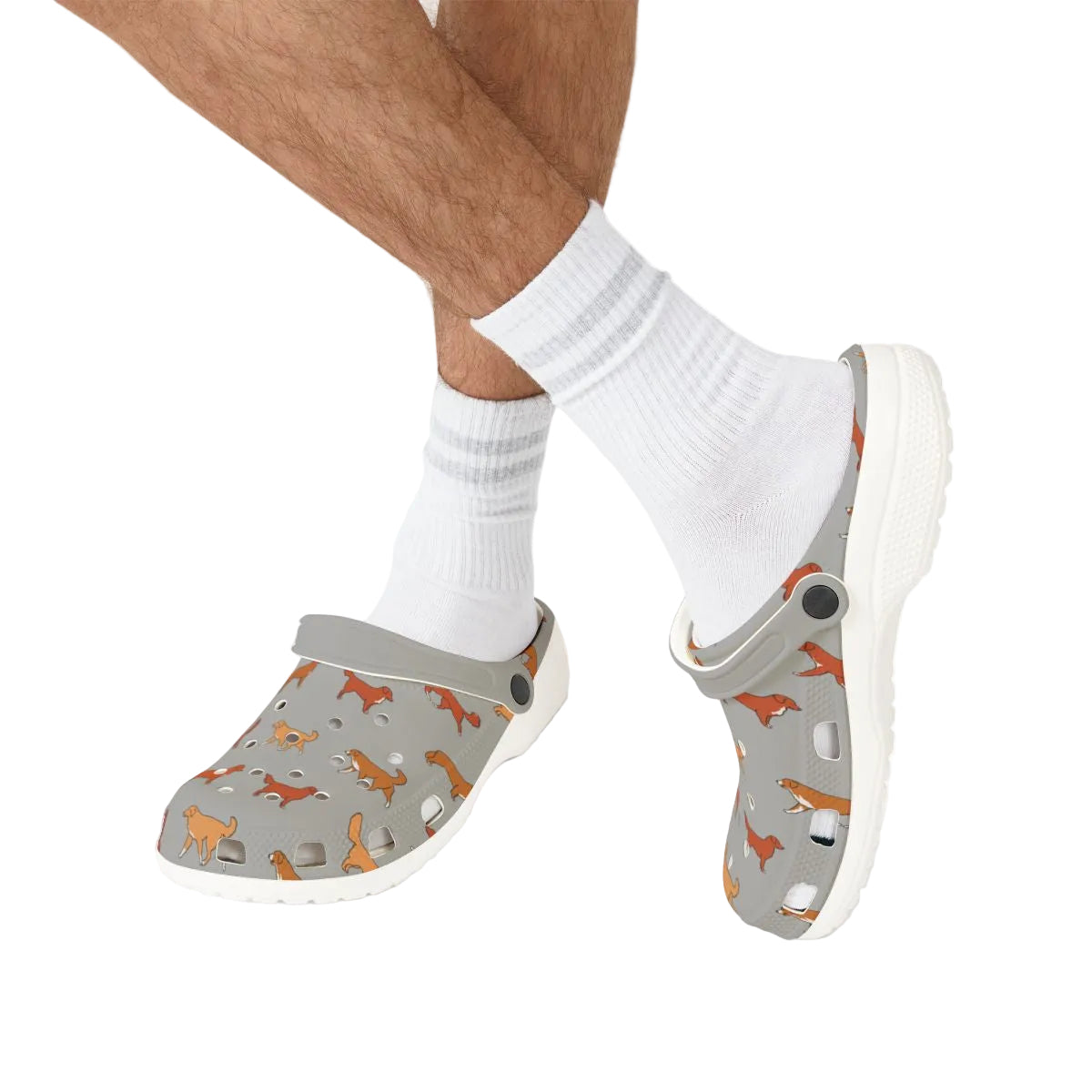 NSDTR Toller - EVA Foam Clogs Shoes in gray