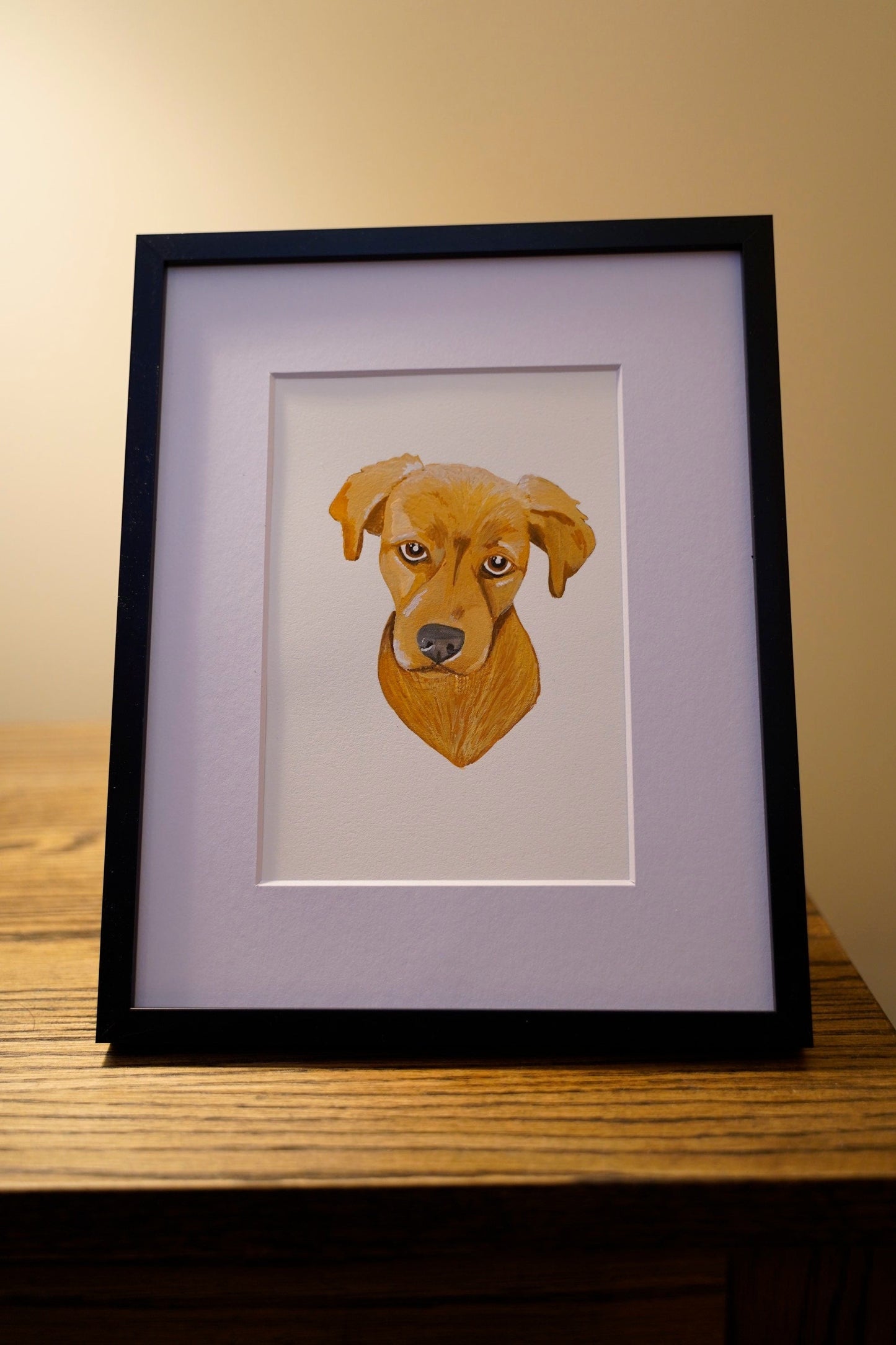 Single Pet or Multi-Pet Portrait 5x7" Paper