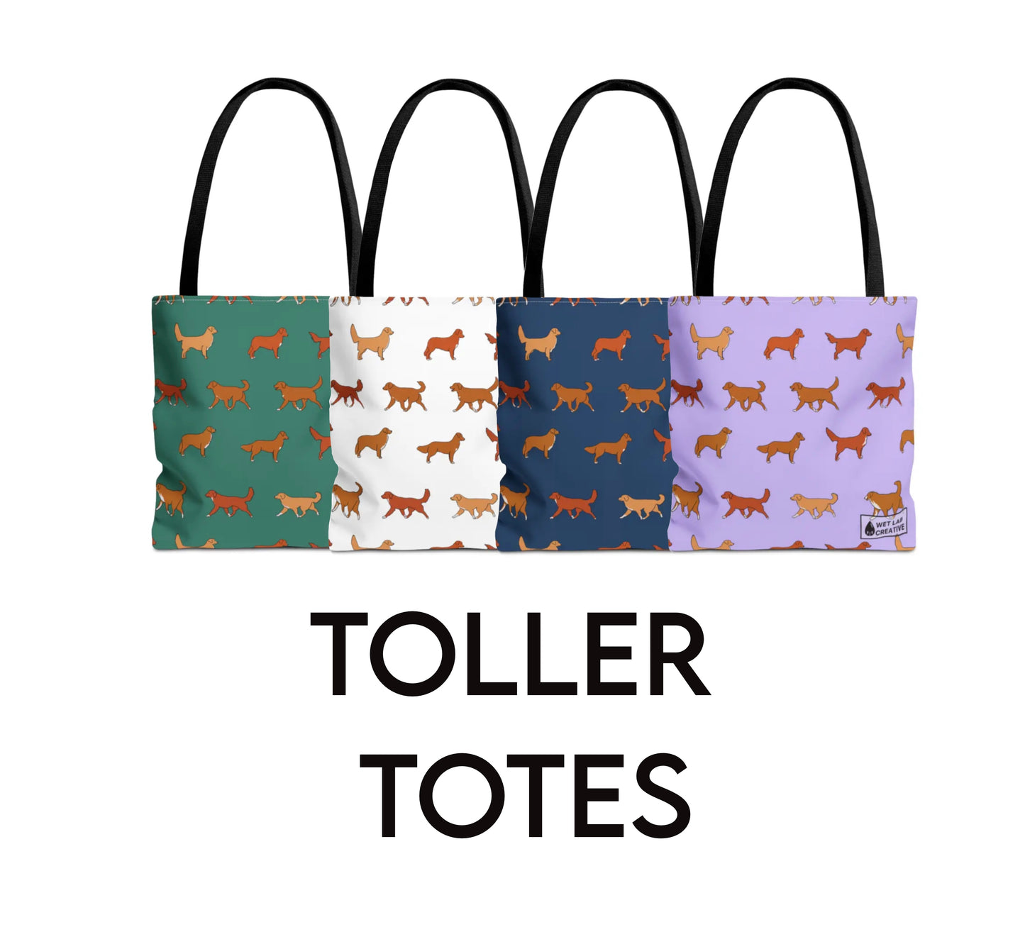 NSDTR Toller Tote Bag (Nova Scotia Duck Tolling Retriever)