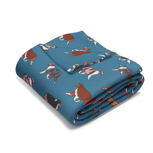 Australian Shepherd Aussie Arctic Fleece Blanket