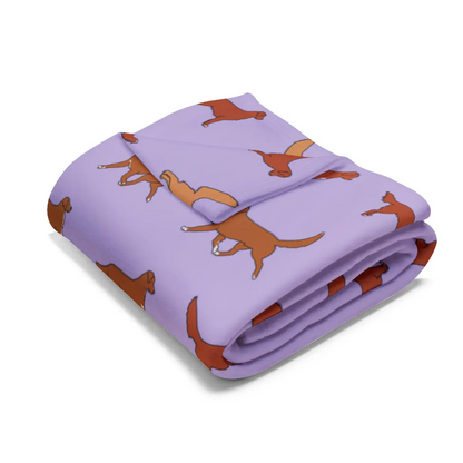 Nova Scotia Duck Tolling Retriever Arctic Fleece Blanket