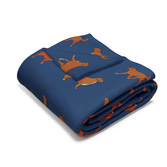 Nova Scotia Duck Tolling Retriever Arctic Fleece Blanket