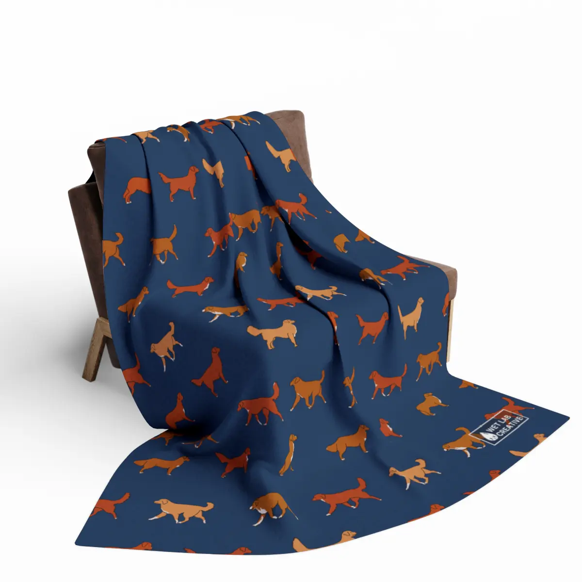 Nova Scotia Duck Tolling Retriever Arctic Fleece Blanket