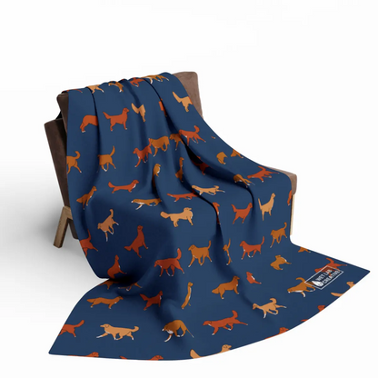 Nova Scotia Duck Tolling Retriever Arctic Fleece Blanket