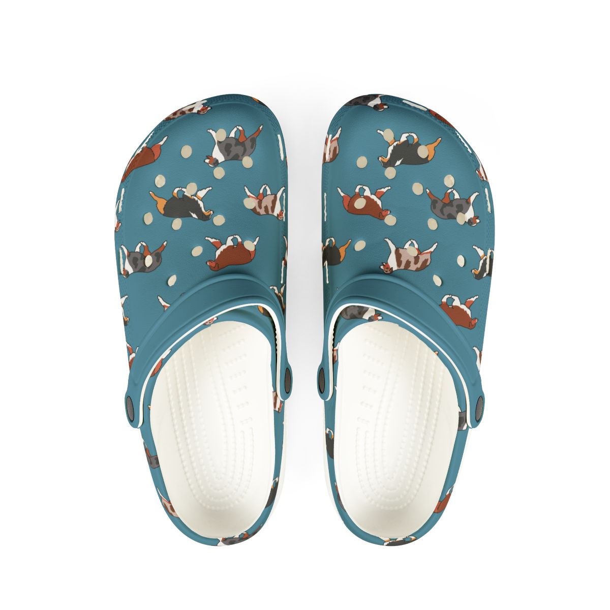 Australian Shepherd Aussie EVA Foam Clogs - Dog Breed Slip-On Shoes