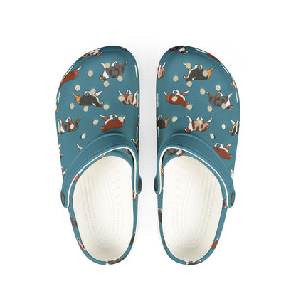 Australian Shepherd Aussie EVA Foam Clogs - Dog Breed Slip-On Shoes