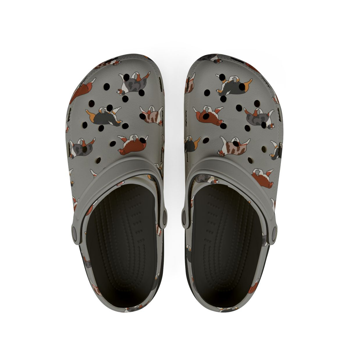 Australian Shepherd Aussie EVA Foam Clogs - Dog Breed Slip-On Shoes