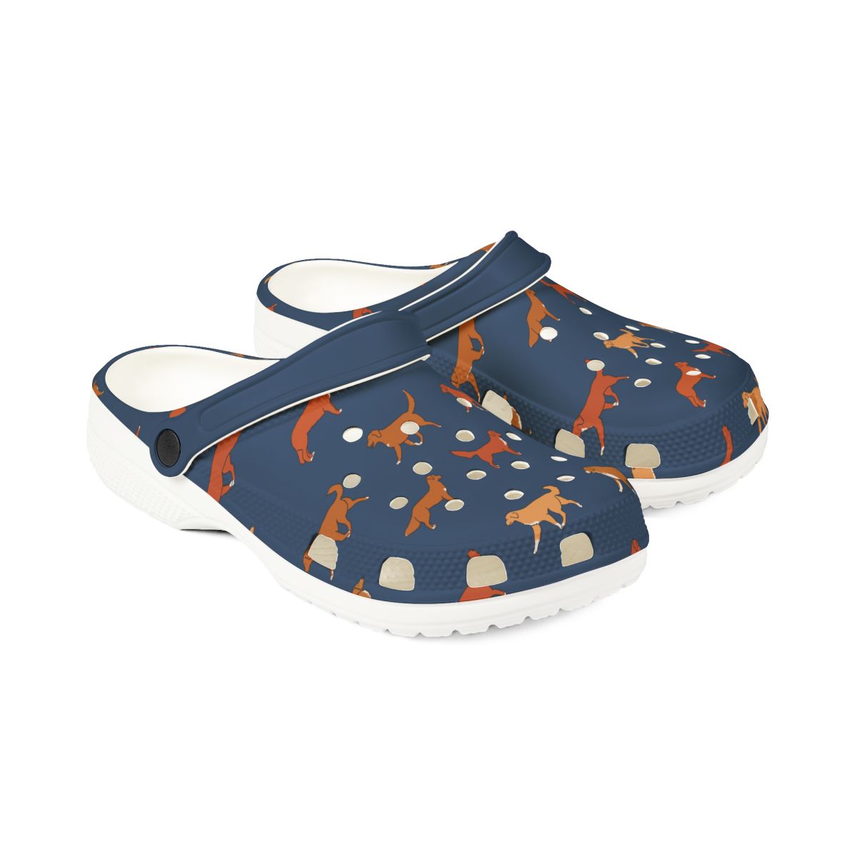 Nova Scotia Duck Tolling Retriever EVA Foam Clogs - Toller Slip-On Shoes