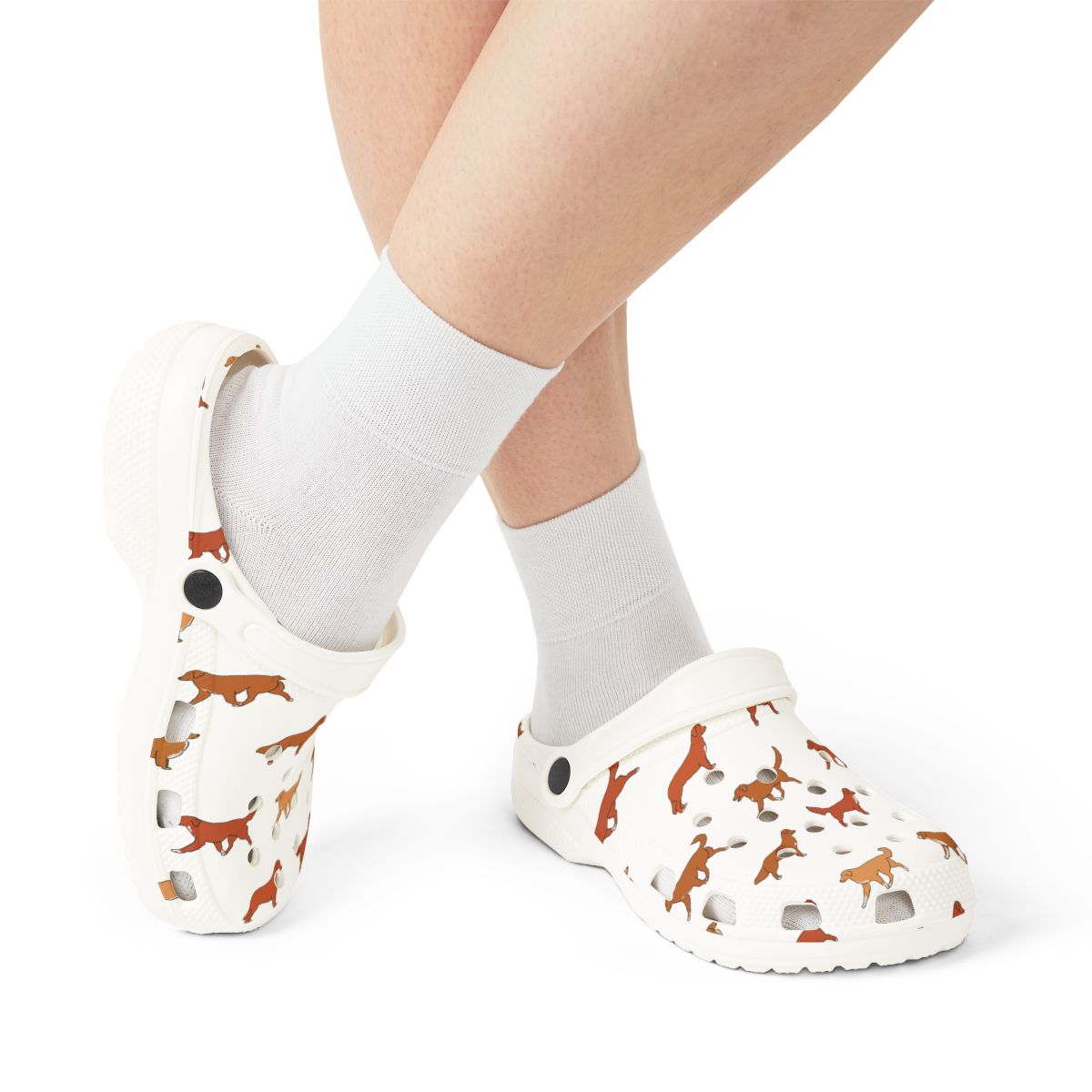 Nova Scotia Duck Tolling Retriever EVA Foam Clogs - Toller Slip-On Shoes