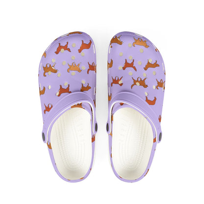 Nova Scotia Duck Tolling Retriever EVA Foam Clogs - Toller Slip-On Shoes