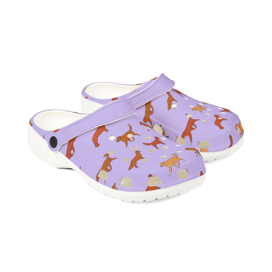 Nova Scotia Duck Tolling Retriever EVA Foam Clogs - Toller Slip-On Shoes