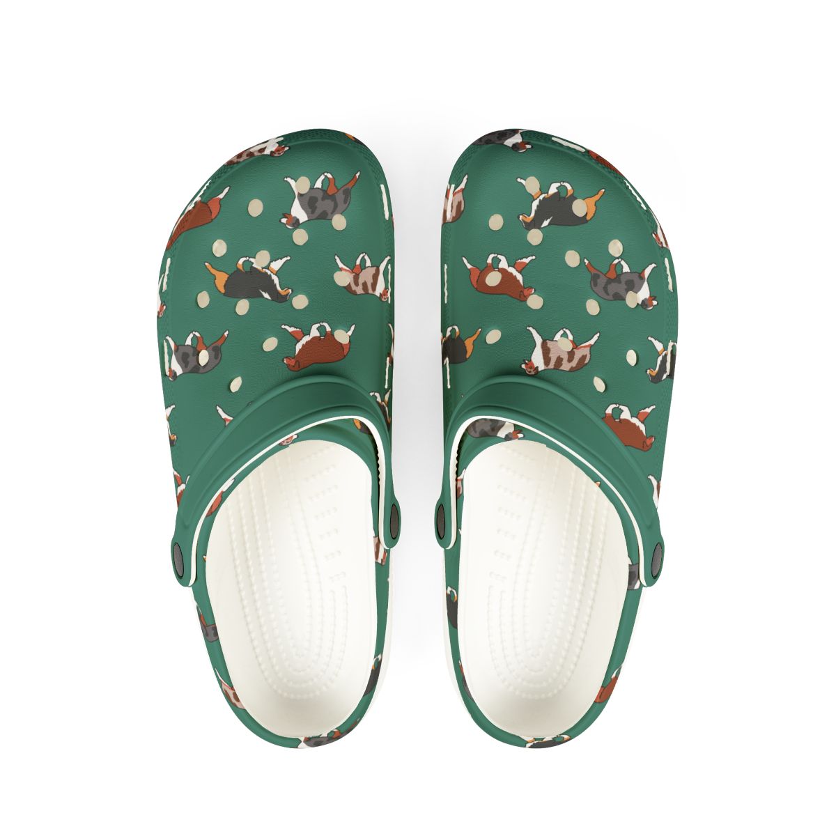 Australian Shepherd Aussie EVA Foam Clogs - Dog Breed Slip-On Shoes
