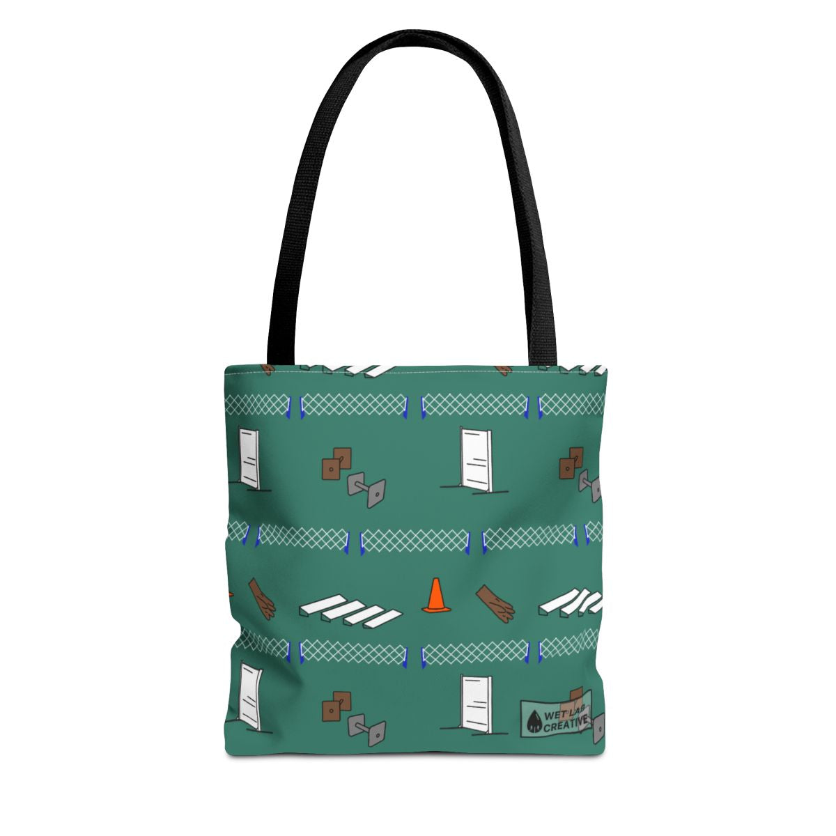 Obedience Dog Sport Canvas Tote Bag
