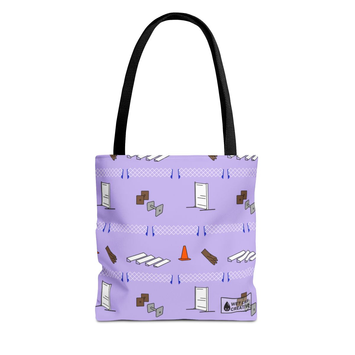 Obedience Dog Sport Canvas Tote Bag